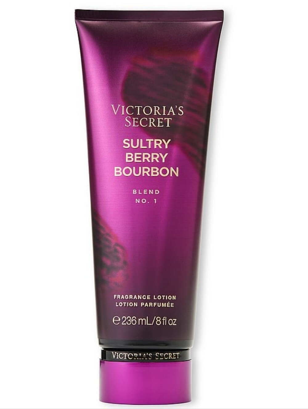 "Sultry Berry Bourbon" fragrance body lotion, Victoria's Secret, NEW! 8oz tube
